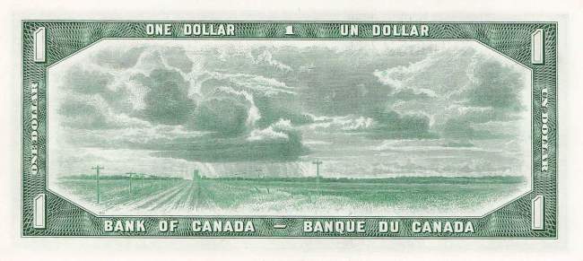 Kanada 1 Dollar 1954  p.74b